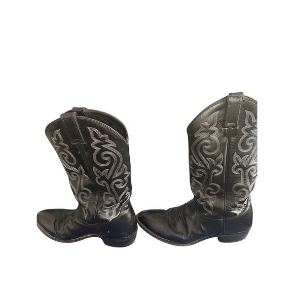 Justin 1409 Leather Roper Boots Men’s 9.5EE main image 3